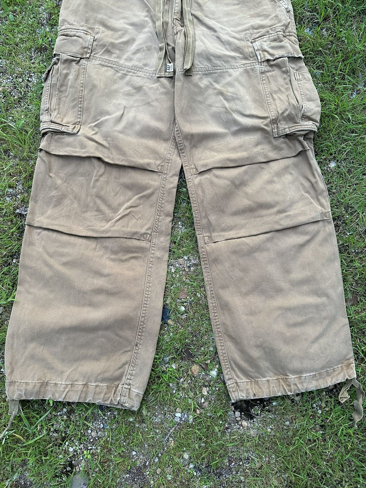 Abercrombie & Fitch SICKS🔥ABERCROMBIE MULTIPOCKET BONDAGE PARACHUTE CARGO PANTS Size US 32 / EU 48 - 7 Thumbnail