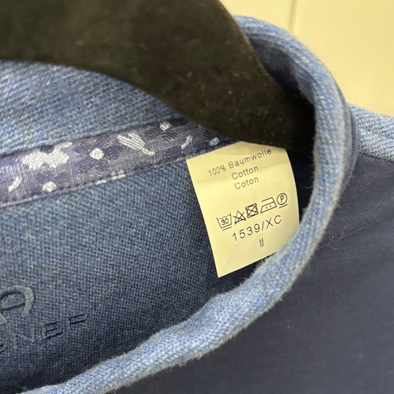Etienne Aigner NWT Etienne Aigner Men's Blue Short Sleeve Shirt Size M Size US M / EU 48-50 / 2 - 5 Thumbnail