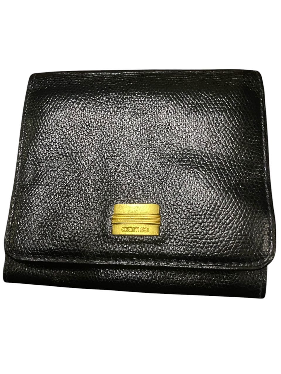 Cerruti 1881 × Designer Cerruti 1881 leather black wallet Size ONE SIZE - 1 Thumbnail