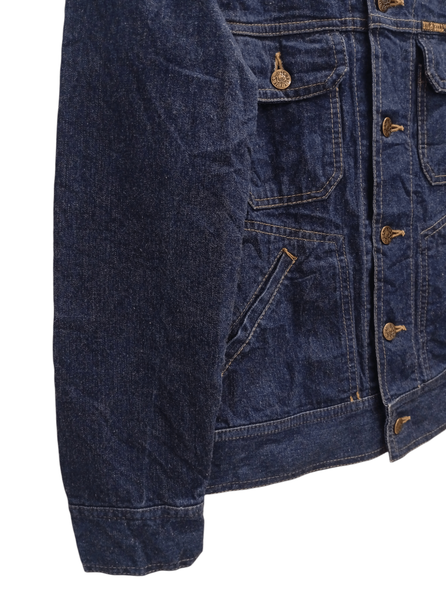 Japanese Brand × Vintage 🔥🔥Vintage Big Bell Denim Trucker Jacket Size US M / EU 48-50 / 2 - 9 Thumbnail