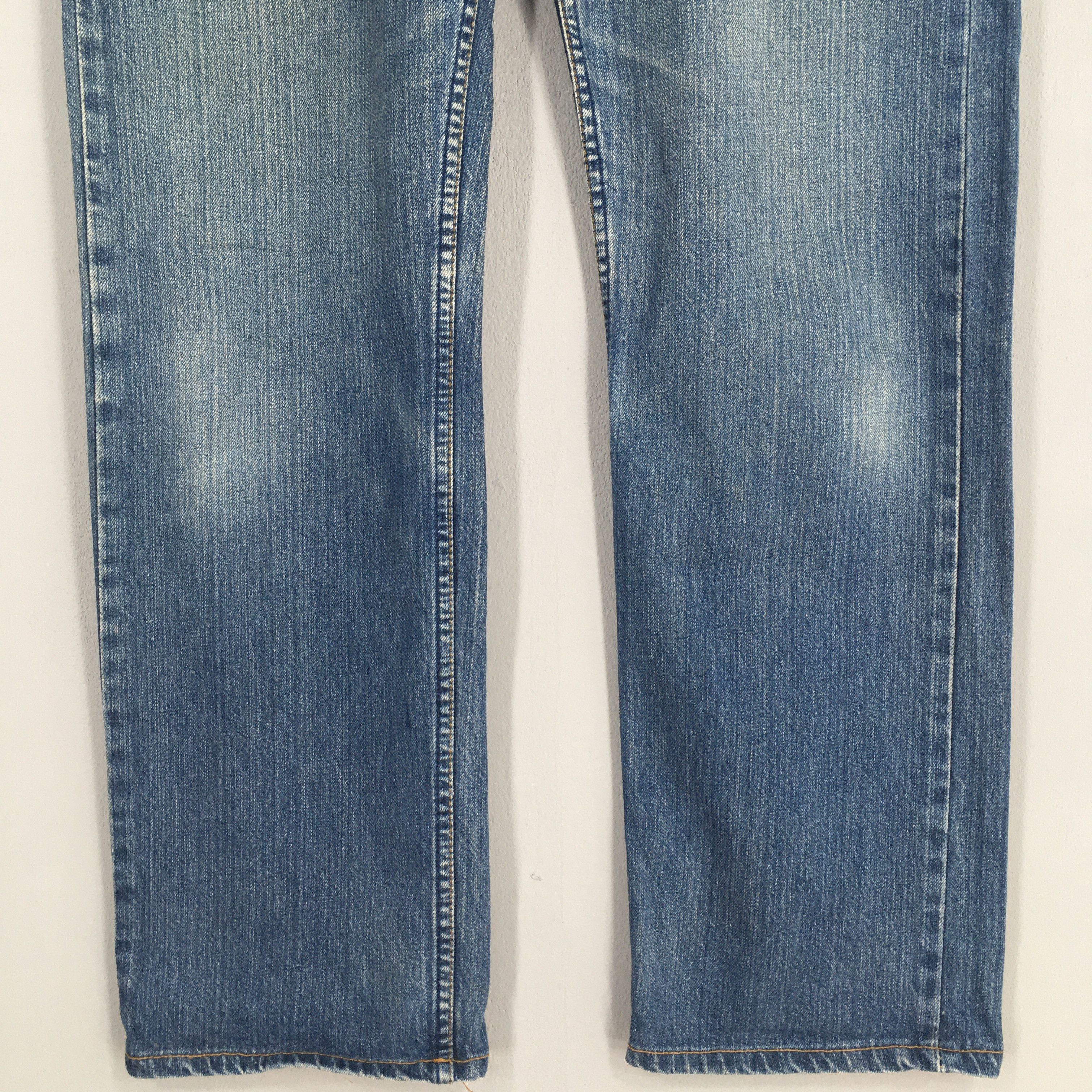 Levi's Size 31x32 Vintage 90s Levi's 512 Stonewash Blue Jeans S2069 Size US 31 - 4 Thumbnail