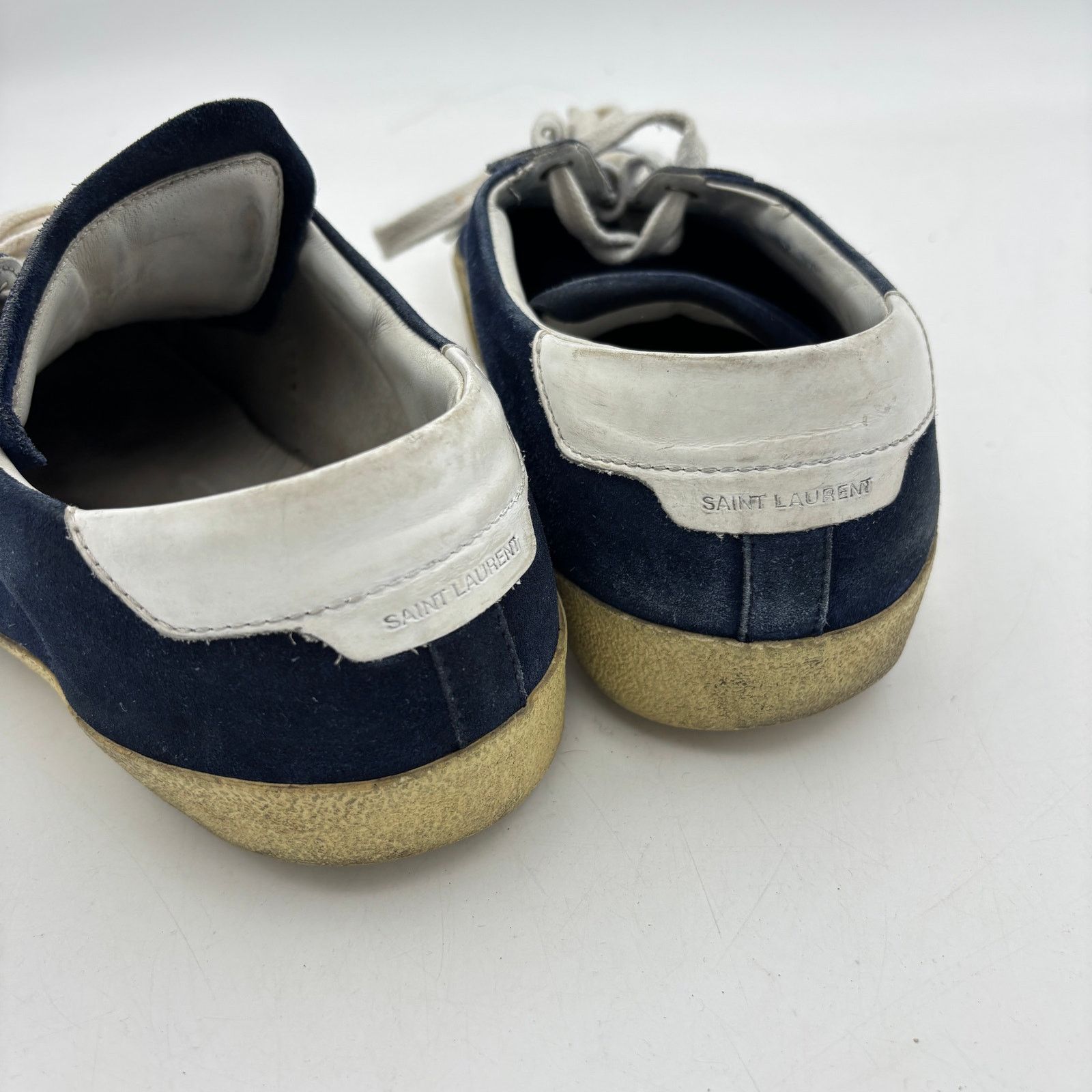 Saint Laurent Paris Saint Laurent SL01 Court Sneakers Womens Size 45 EU/12US Size US 12 / EU 45 - 10 Thumbnail
