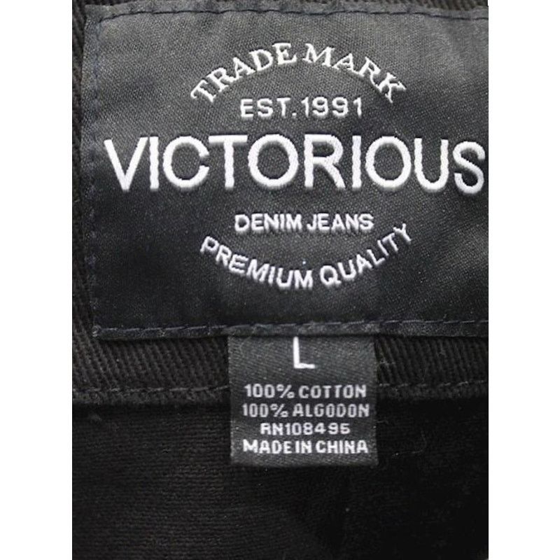 Designer Victorious Distressed Bandana Paisley Denim Jacket L Size US L / EU 52-54 / 3 - 5 Thumbnail
