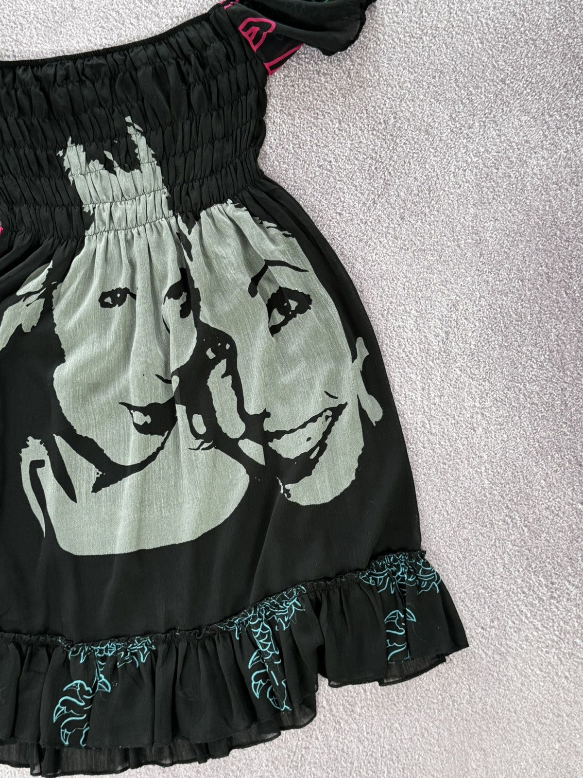 Japanese Brand Japan Aesthetic Glamour Y2K Midi Dress Size M / US 6-8 / IT 42-44 - 7 Thumbnail