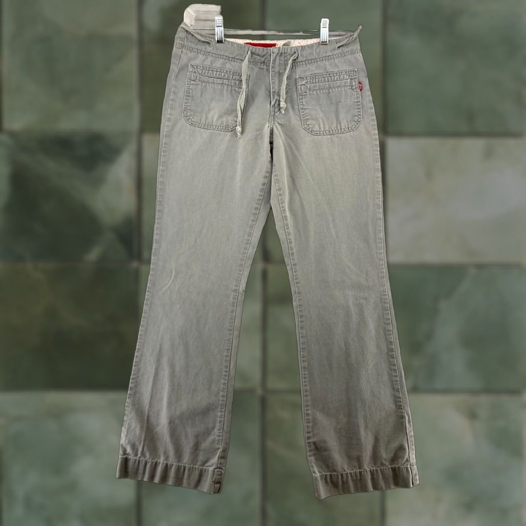 Levi's Levi's Women's Pants S Gray Casual Bootcut Mid Rise Cotton 2000s Y2K Size 28" / US 6 / IT 42 - 1 Thumbnail