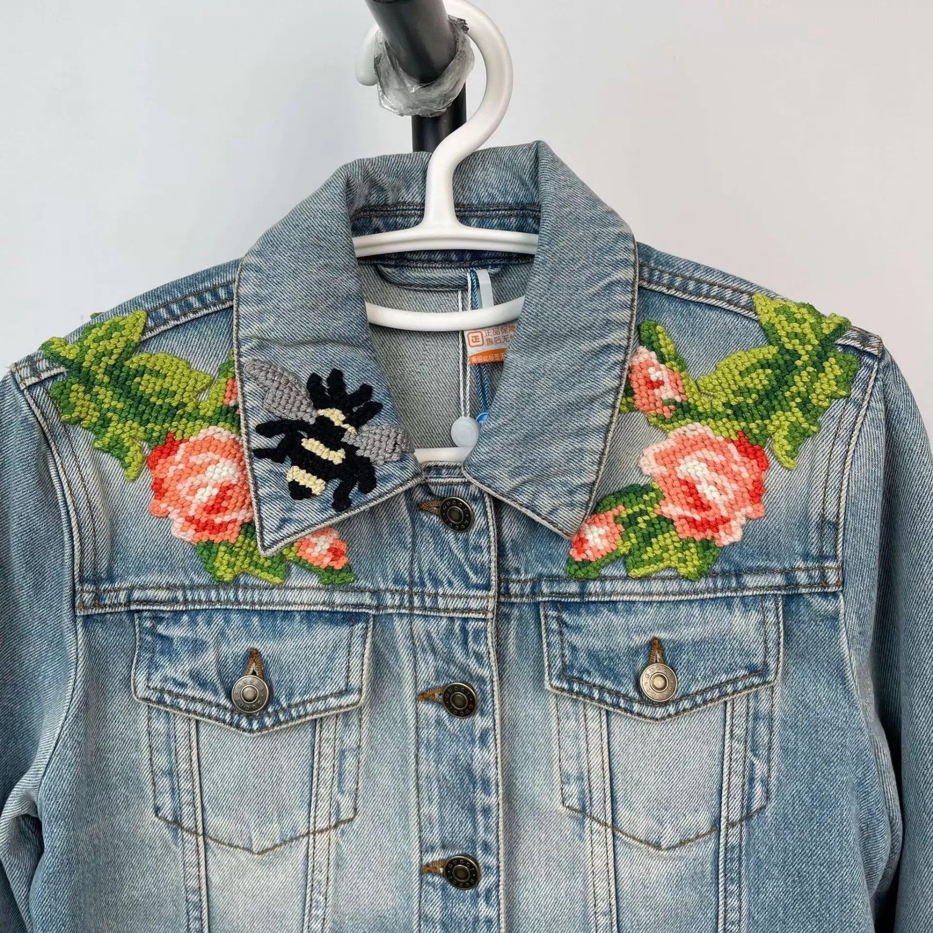 Gucci Gucci Denim Jacket 38 Blue Runway Size XS / US 0-2 / IT 36-38 - 3 Thumbnail
