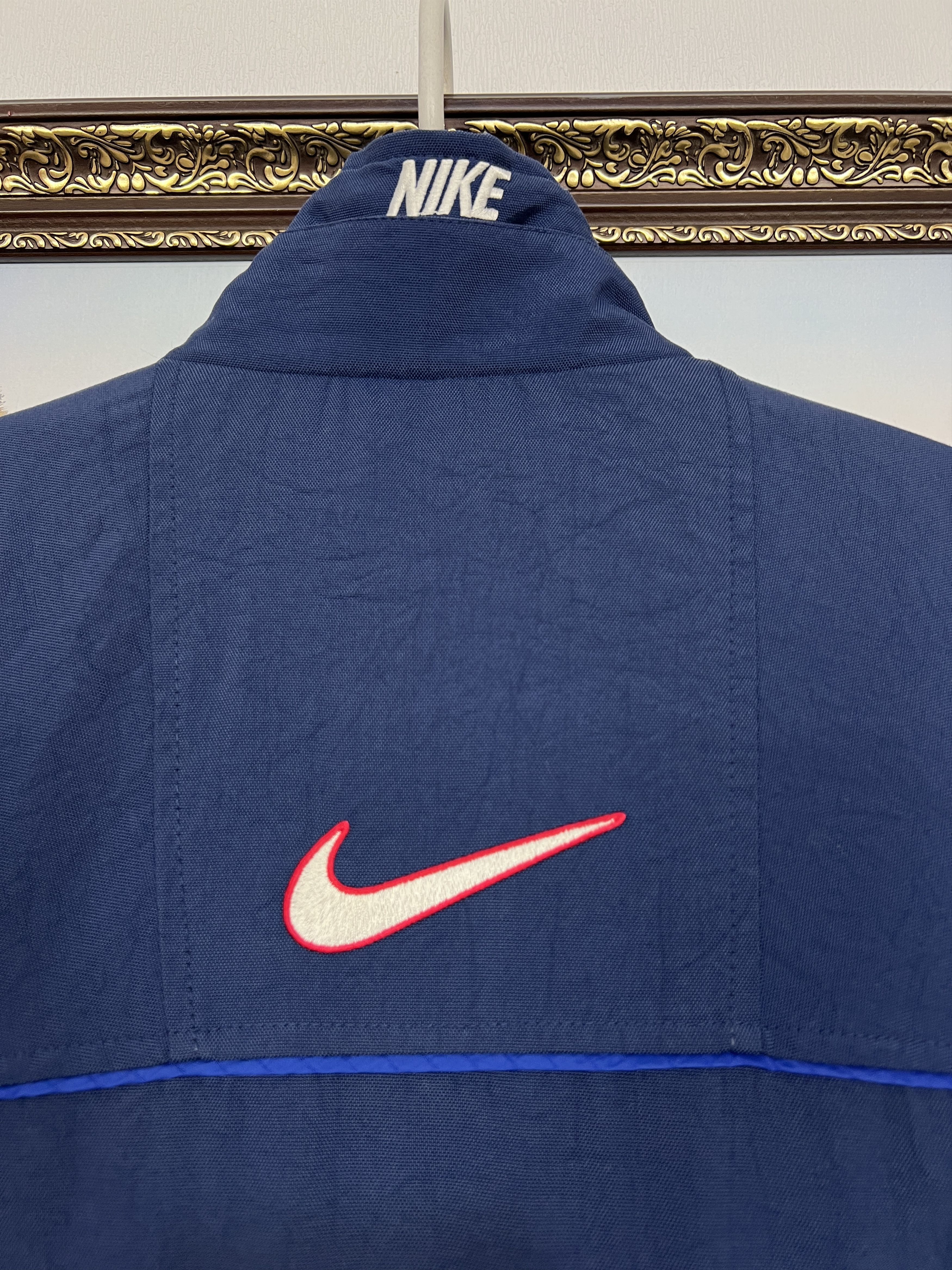 Nike Vintage 90's Nike Glasgow Rangers Football Jacket Soccer Size US XL / EU 56 / 4 - 20 Thumbnail