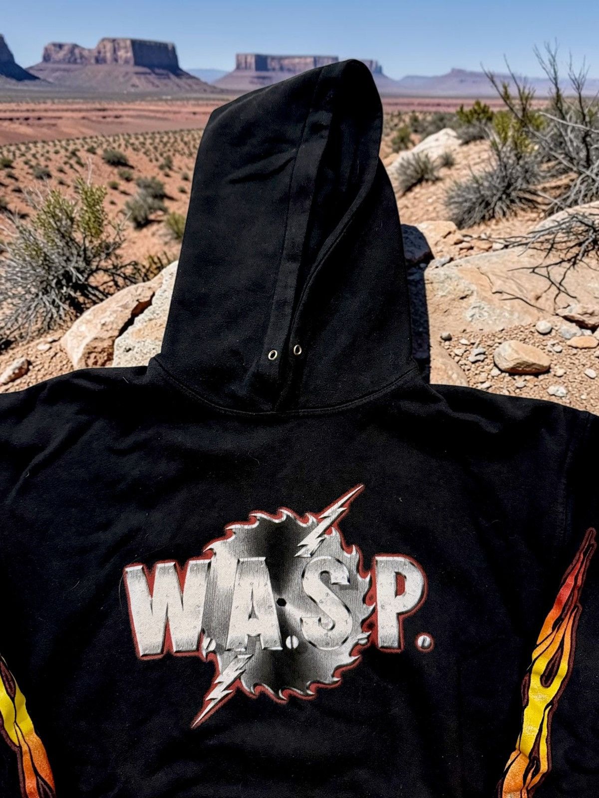 Vintage Hoodie WASP The Last Command USA glam metal vintage y2k Size US L / EU 52-54 / 3 - 3 Thumbnail
