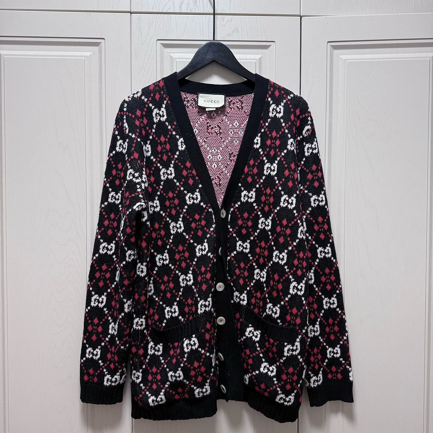 Gucci Gucci GG Pattern Cardigan Size S Size US S / EU 44-46 / 1 - 1 Thumbnail