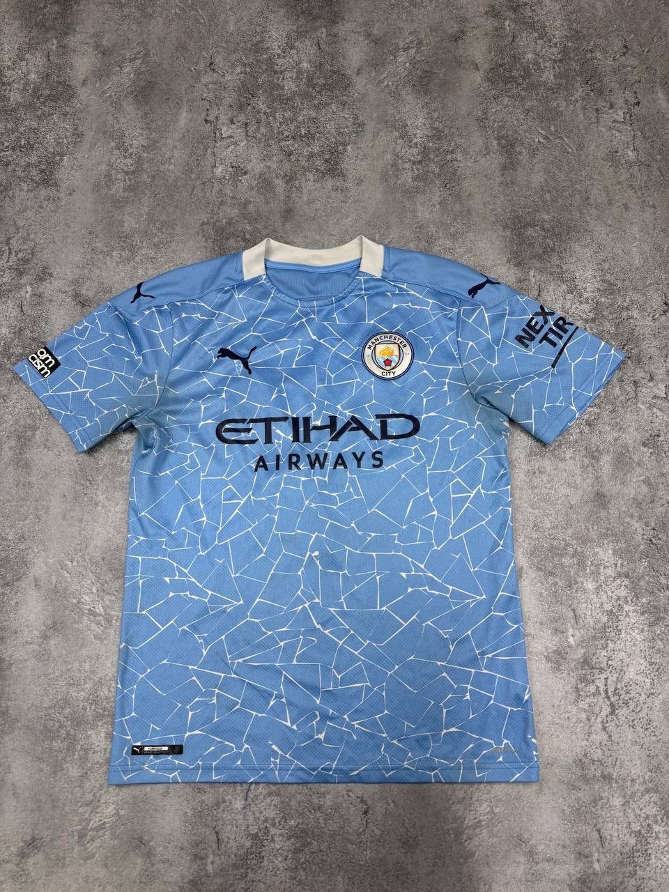 Puma Foden #47 Puma Manchester City Men HomeFootball 2020/21 Blue Size US M / EU 48-50 / 2 - 1 Thumbnail