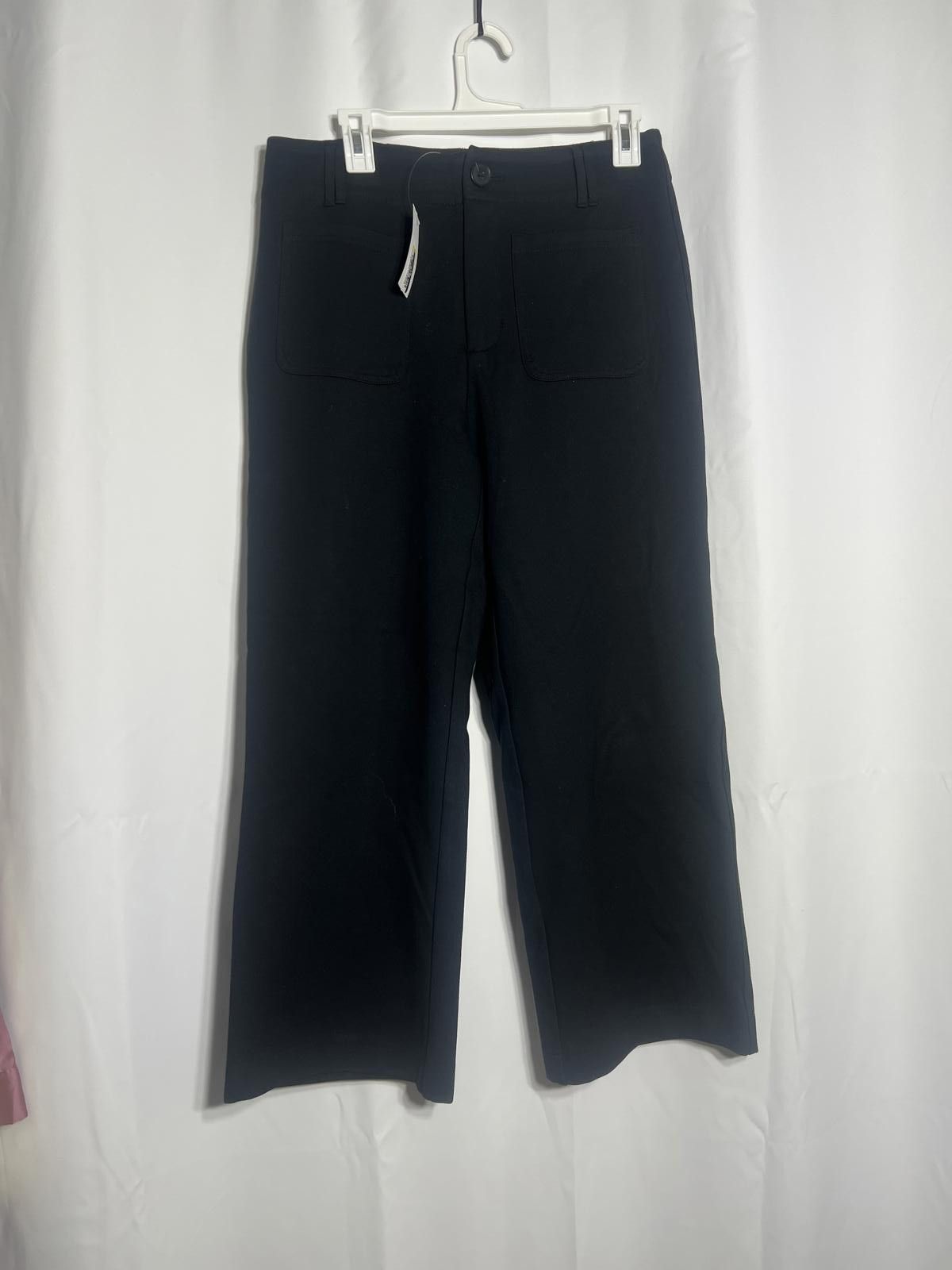 Other a new day Women's Black Wide Leg Pants Size 10 Size US 32 / EU 48 - 1 Thumbnail