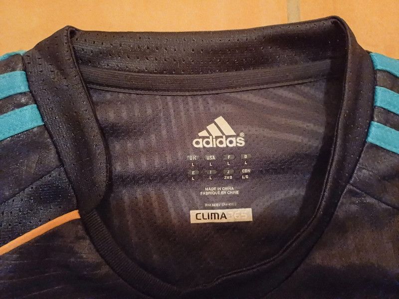 Adidas Adidas Olympique Marseille 2009-10 number three shirt Size US L / EU 52-54 / 3 - 12 Thumbnail