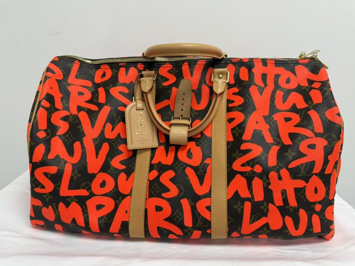 Louis Vuitton × Stephen Sprouse Louis Vuitton Stephen Sprouse Orange Graffiti Keepall 50 Size ONE SIZE - 1 Thumbnail