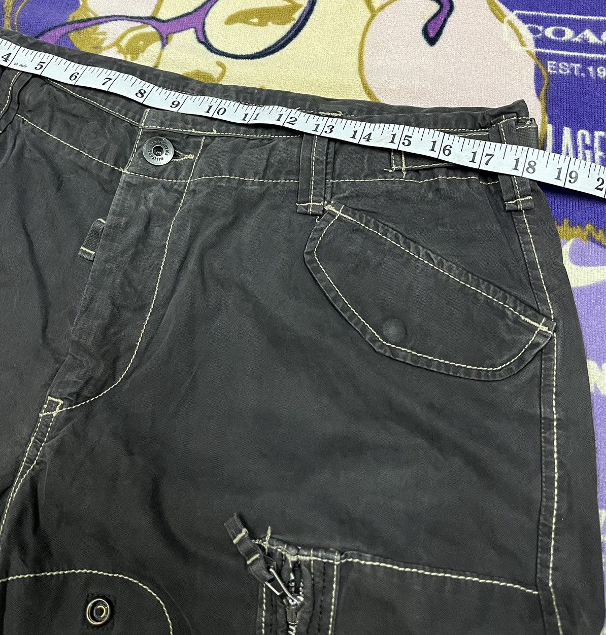 Aeronautica Militare AERONAUTICA MILITARE Very Rare Multipocket Military Cargo Size US 36 / EU 52 - 19 Thumbnail