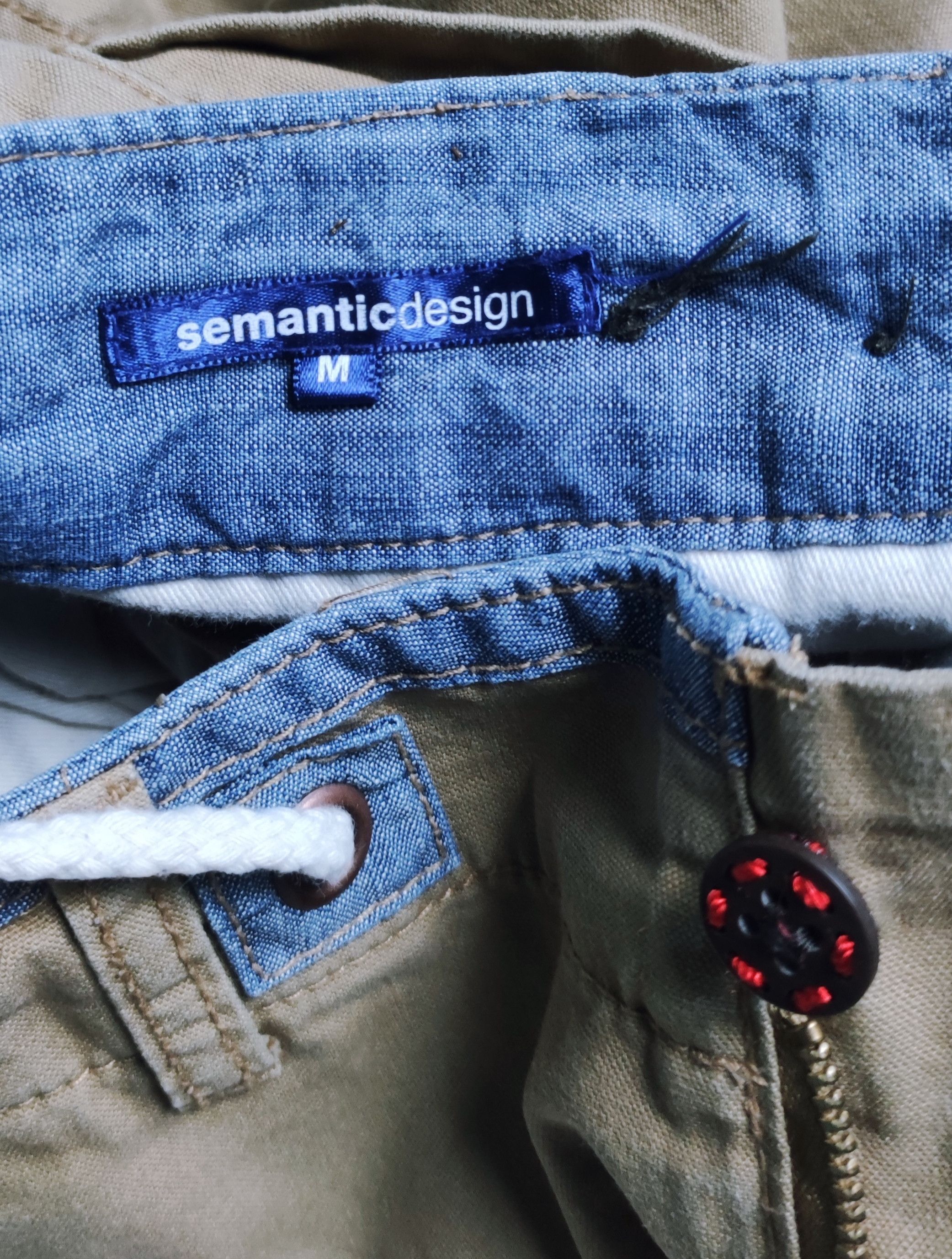 Other Semantic Design Punk Inspired Multipocket Cargo 3/4 Pants Size US 32 / EU 48 - 5 Thumbnail