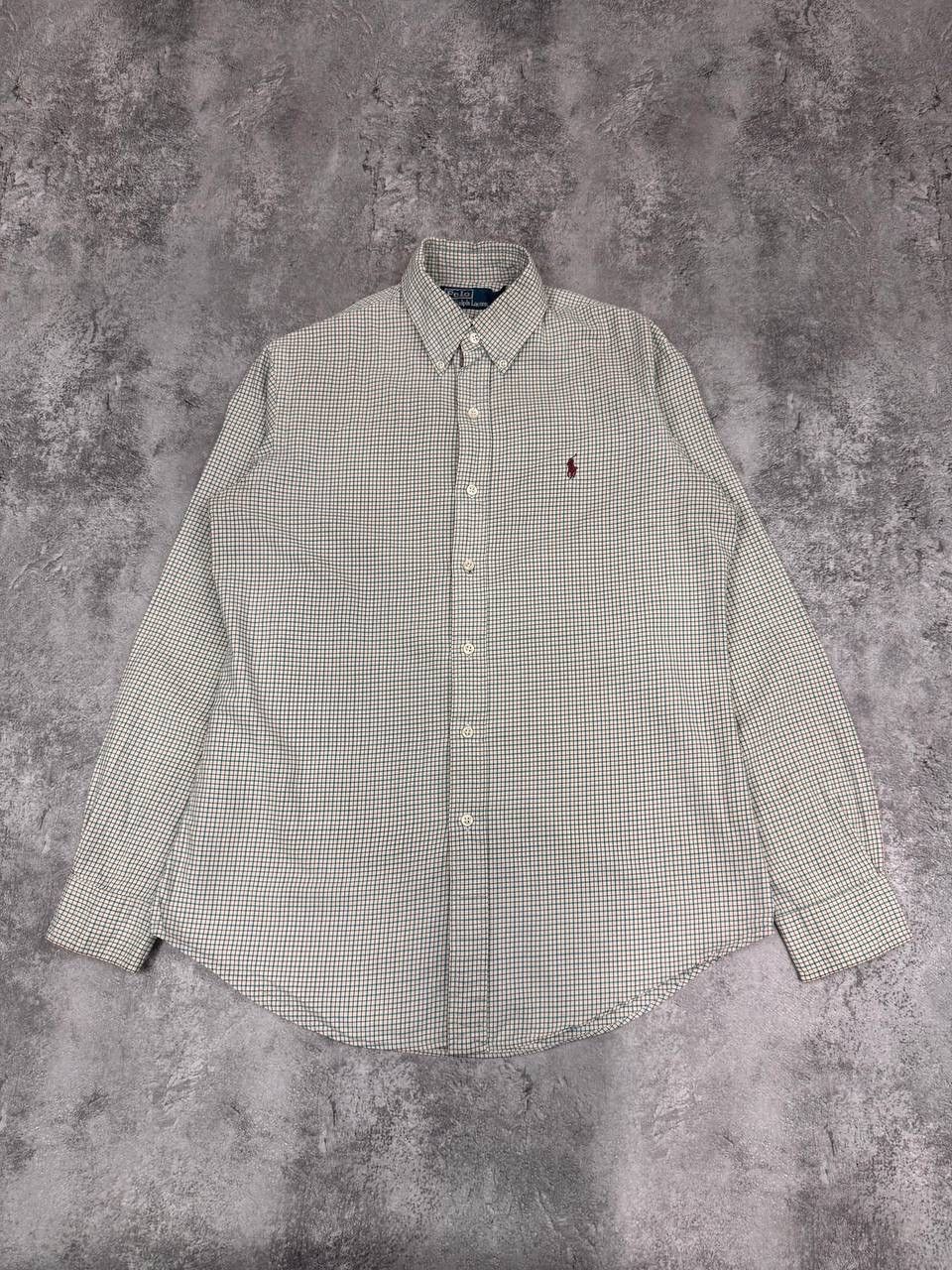 Polo Ralph Lauren Polo Ralph Lauren Men's Check Shirt Beige Green Size M Size US M / EU 48-50 / 2 - 1 Thumbnail