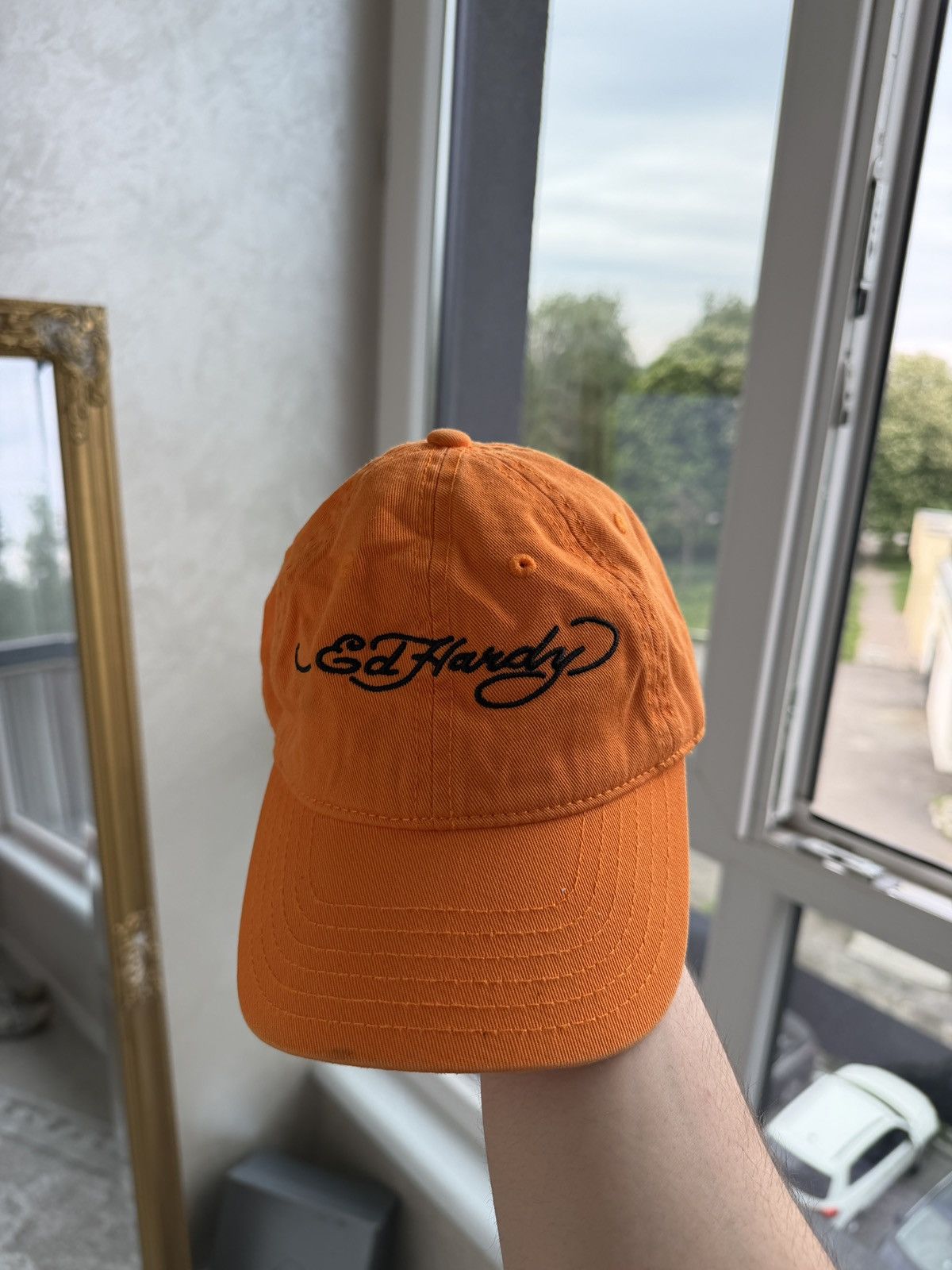 Christian Audigier Mens Vintage Ed Hardy Cap Christian Audigier skull skeleton Size ONE SIZE - 3 Thumbnail