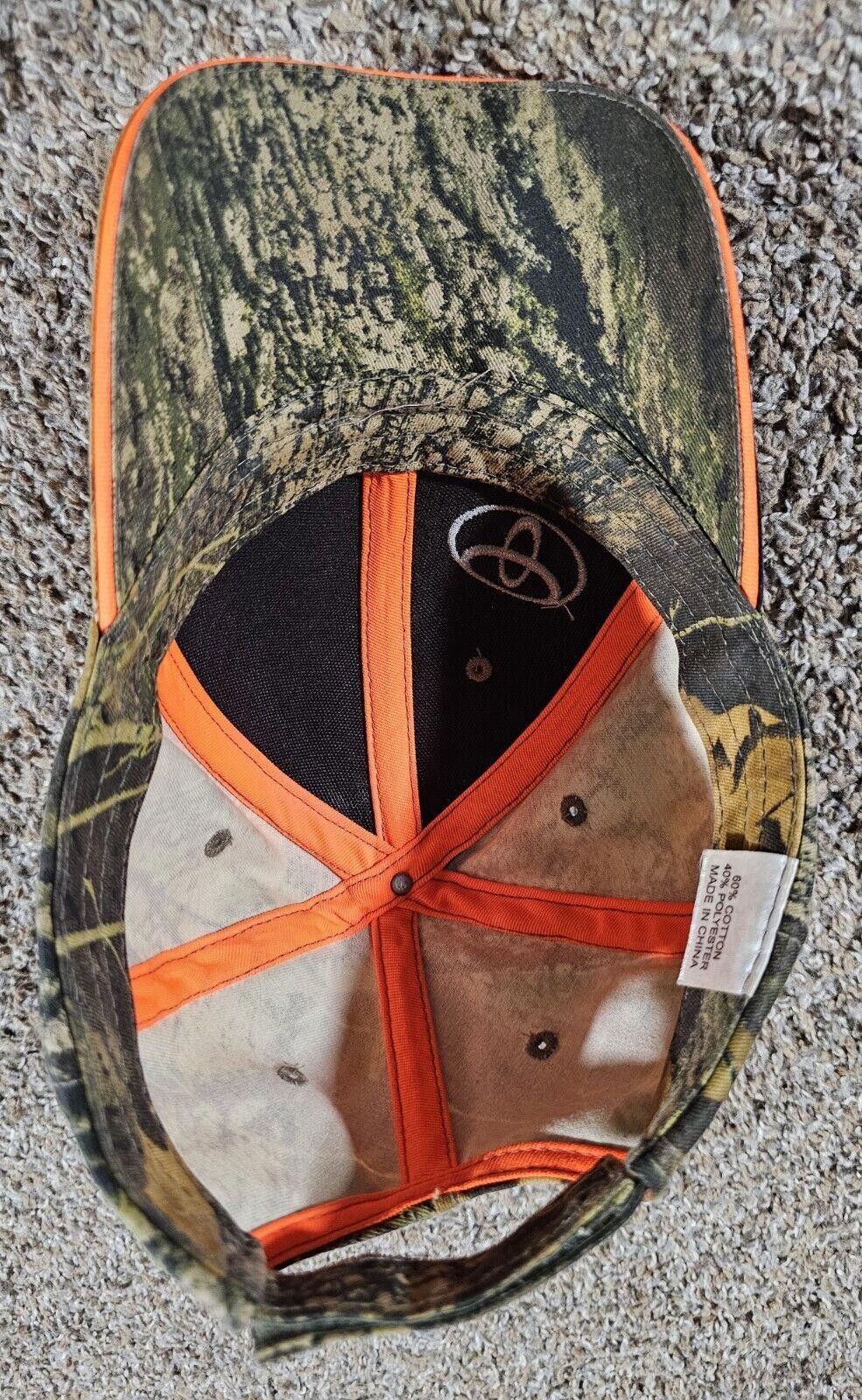 Designer Toyota Camo Hat Camouflage Orange Strap Back Hook Loop Size ONE SIZE - 7 Thumbnail
