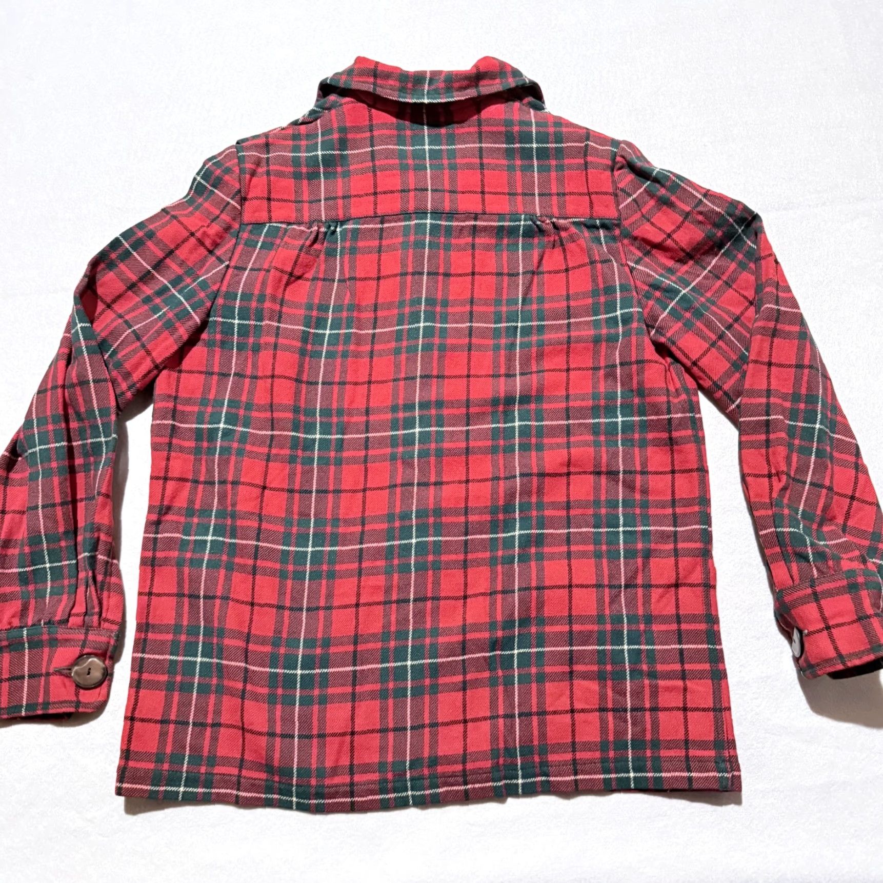 Pendleton Vintage Pendleton 49er Jacket Womens Red/Green Plaid Wool Pockets Button Blazer Medium Size M / US 6-8 / IT 42-44 - 2 Thumbnail