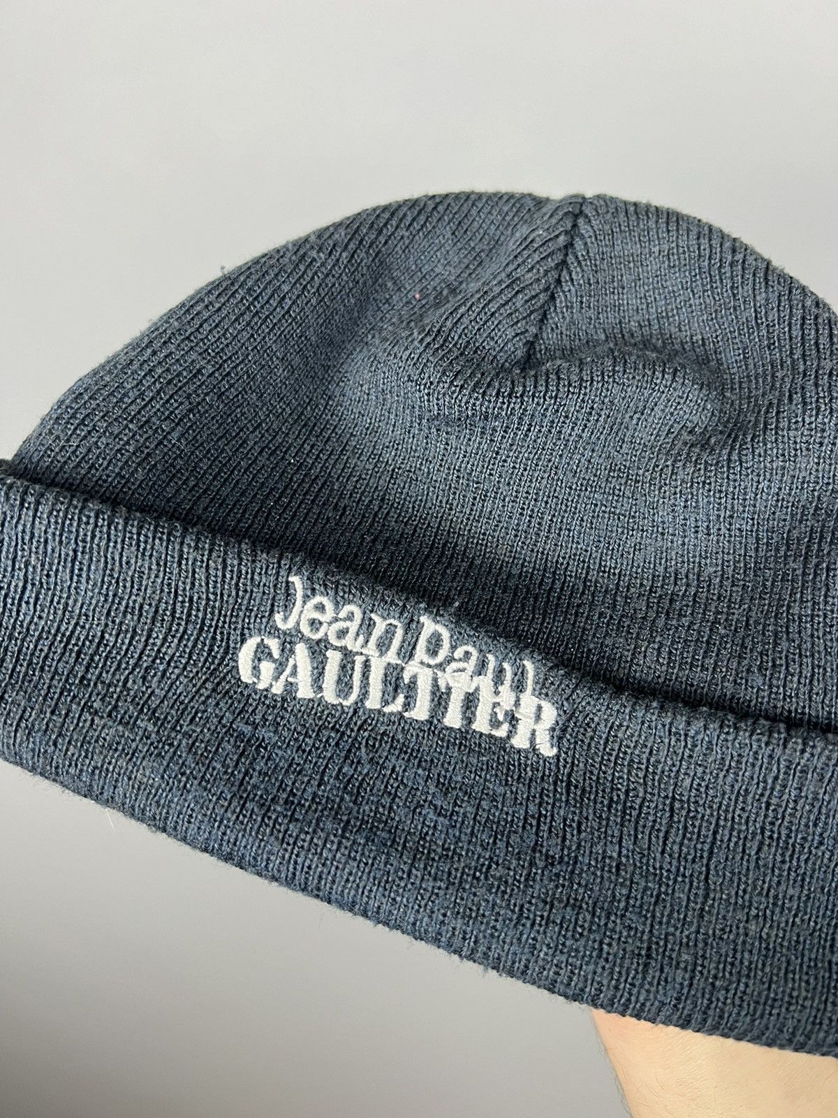 Jean Paul Gaultier Jean Paul Gaultier Logo Beanie Hat rare Size ONE SIZE - 2 Thumbnail
