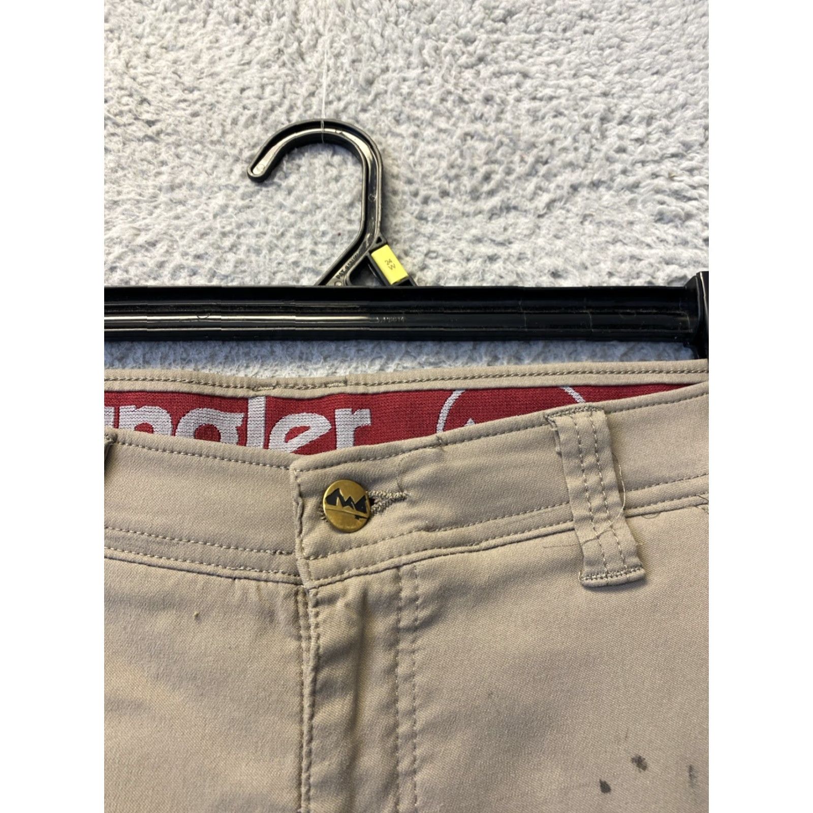 Wrangler VINTAGE Wrangler Cargo Pants Men's 36x32 All Terrain Gear Hiking Work Nylon Spandex Casual Outdoor Tan Size US 36 / EU 52 - 2 Thumbnail