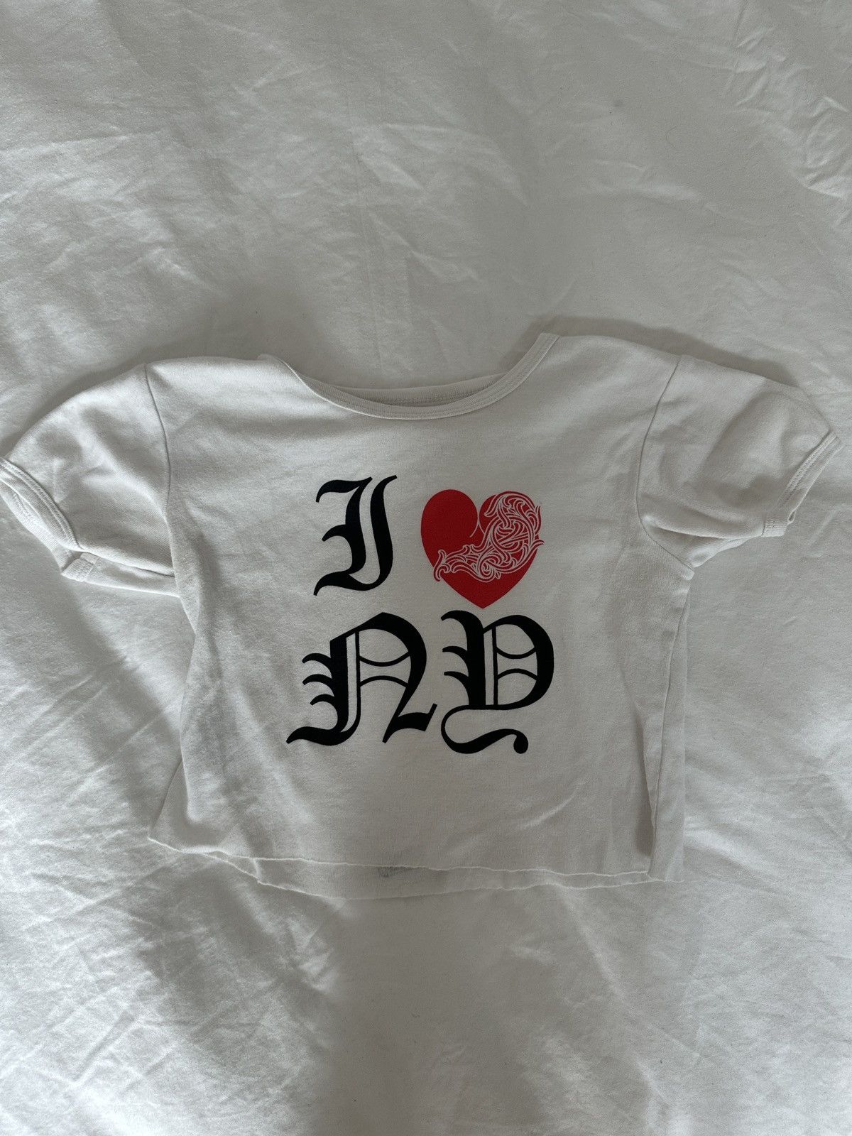 Chrome Heart New York Heart Exclusive Baby Tee