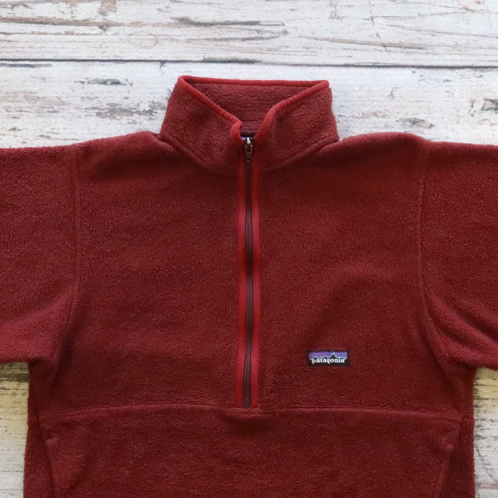 Patagonia VINTAGE Patagonia Synchilla Fleece Pullover Size S Men Red Pullover Sweatshirt Fleece Patagonia Synchilla Size S Mens Red Vintage Pullover Fleece Size US S / EU 44-46 / 1 - 2 Thumbnail