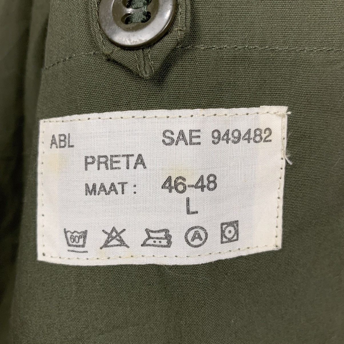 Vintage Vintage Feuchter Ringelai Germany Military Parka Jacket Size US L / EU 52-54 / 3 - 8 Thumbnail