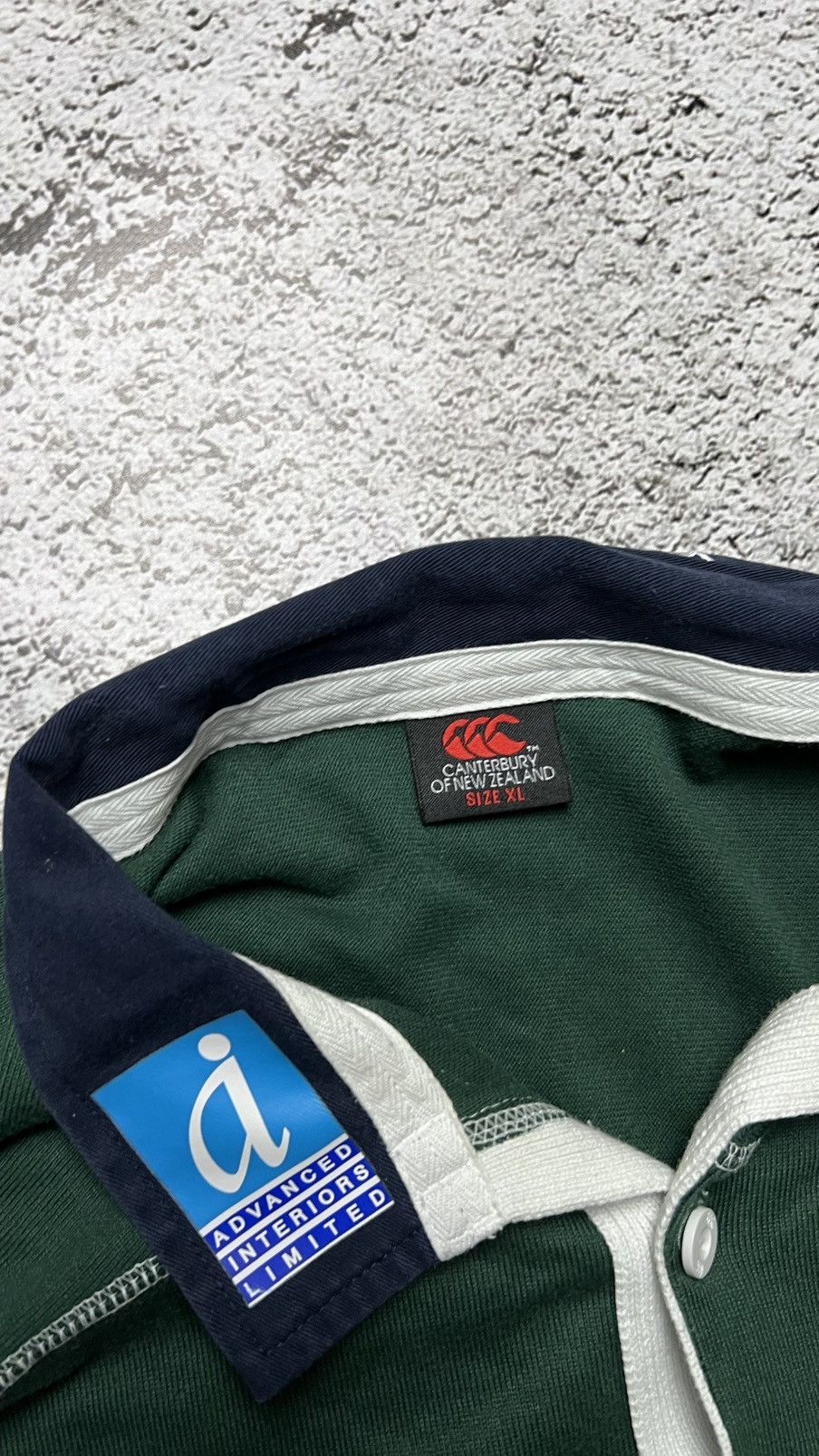 Canterbury of New Zealand Early 00’s Y2K London Irish vintage rugby shirt Canterbury Size US XL / EU 56 / 4 - 5 Thumbnail