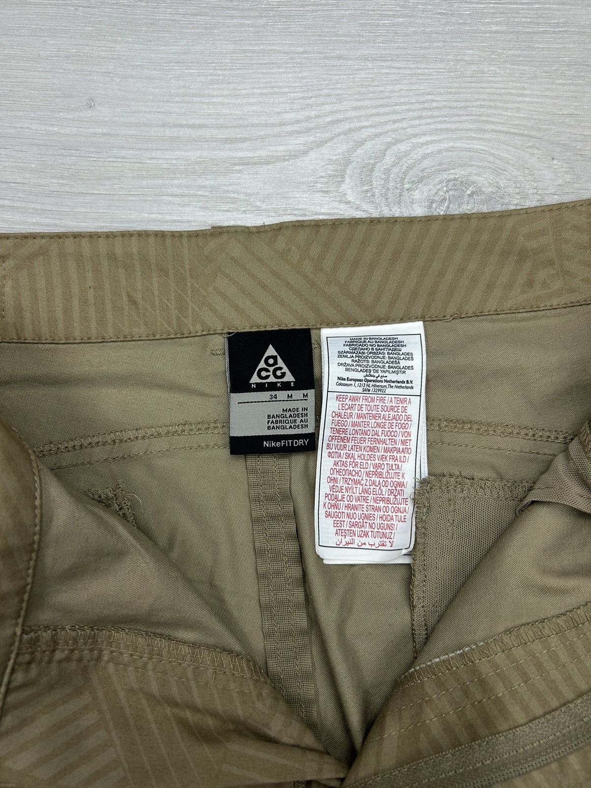 Nike ACG × Vintage Nike ACG Vintage Cargo Pant Size 34 Size US 34 / EU 50 - 5 Thumbnail