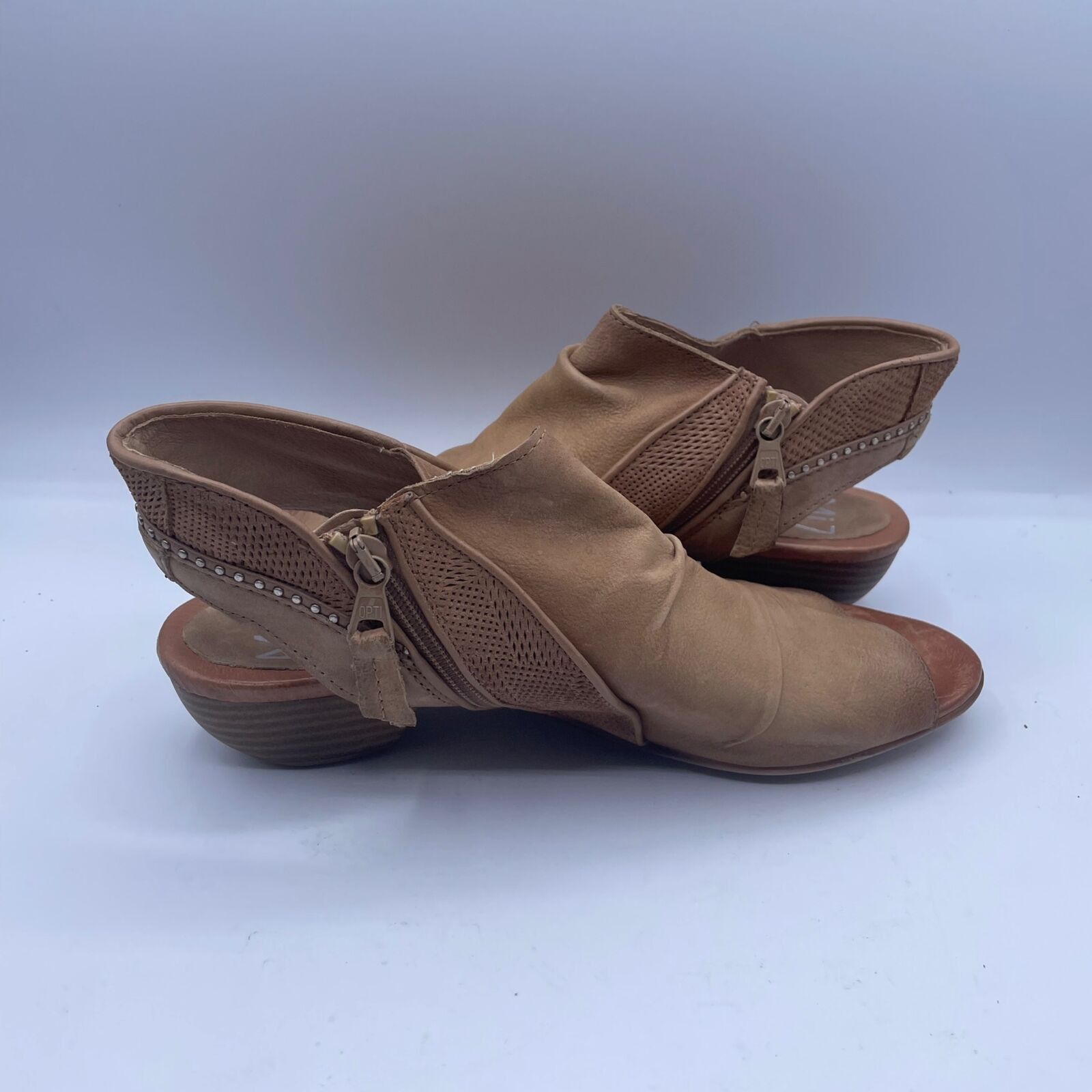 Other Miz Mooz Cailey Spring Heel Sandals Sand Leather Womens 42 Size US 10.5 / IT 40.5 - 6 Thumbnail