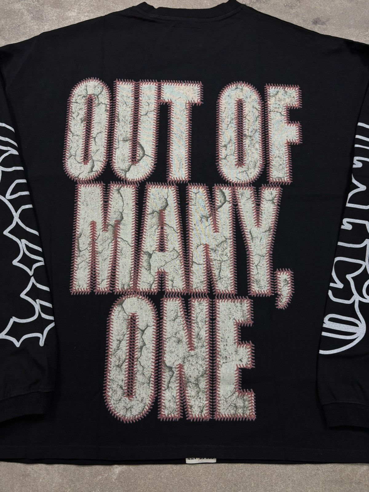 Godspeed Godspeed Strike Out Longsleeve, Black Size US XXL / EU 58 / 5 - 7 Thumbnail