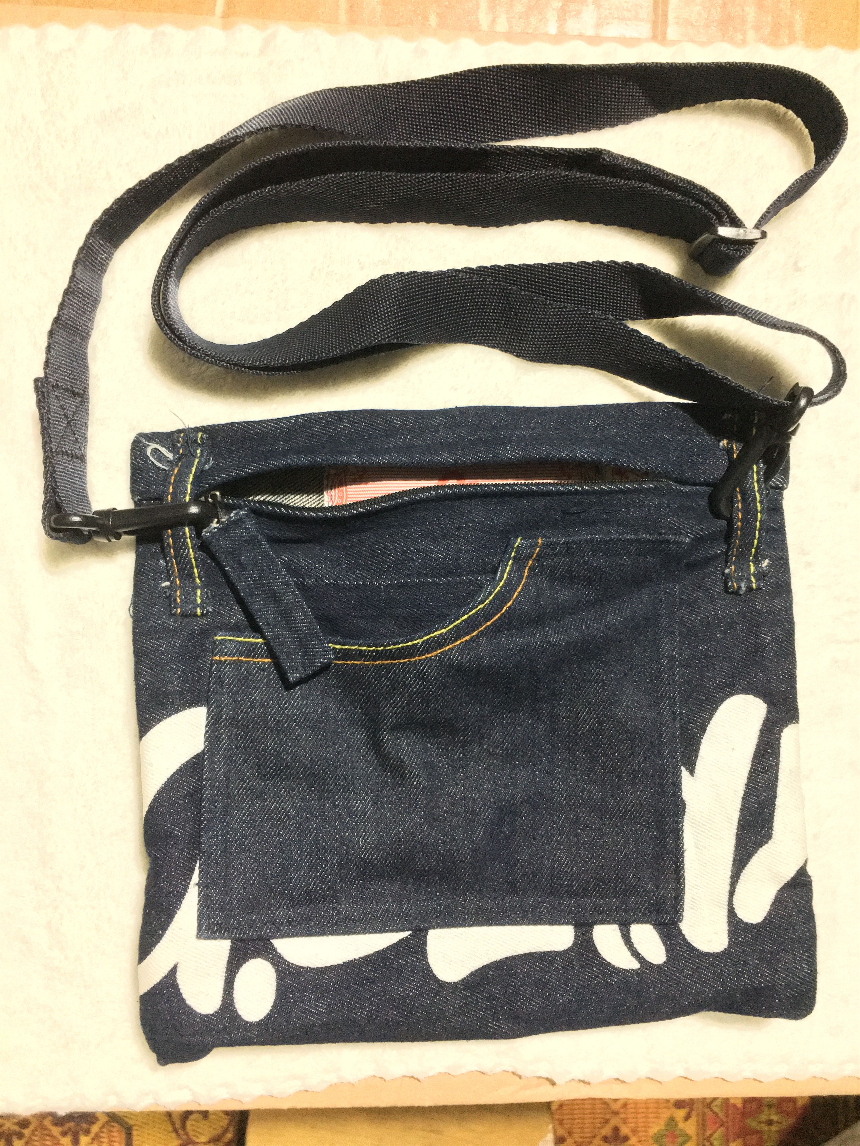 Vintage Custom Denim Evisu Brand Sling bag Size ONE SIZE - 7 Thumbnail