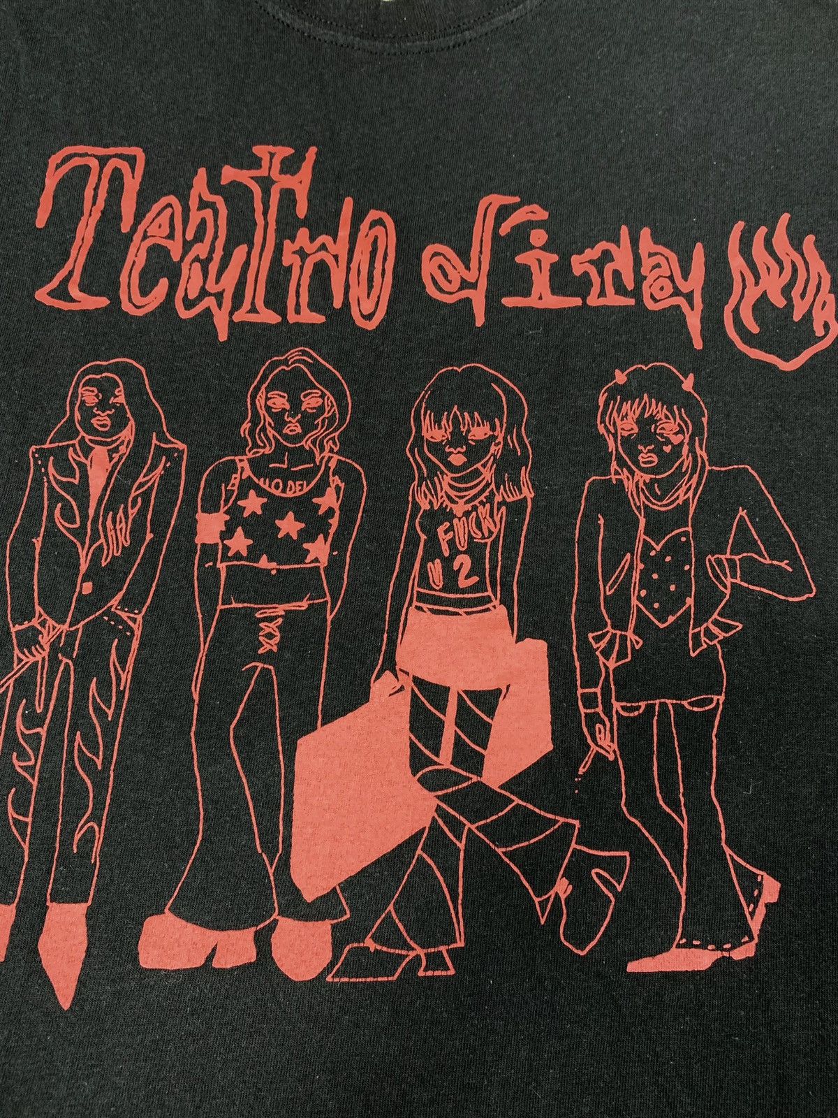 Band Tees × Vintage Maneskin Band Tee Tshirt Size US S / EU 44-46 / 1 - 4 Thumbnail