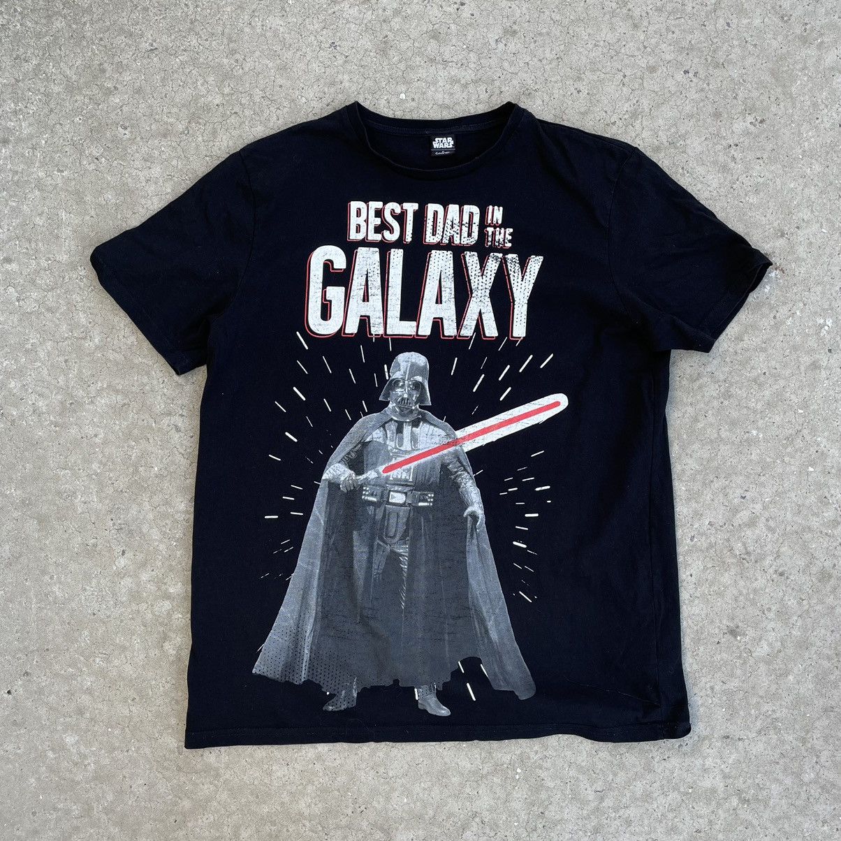 Star Wars × Vintage Vintage Star Wars T-shirts Best Dad in the Galaxy Cartton Size US L / EU 52-54 / 3 - 1 Thumbnail