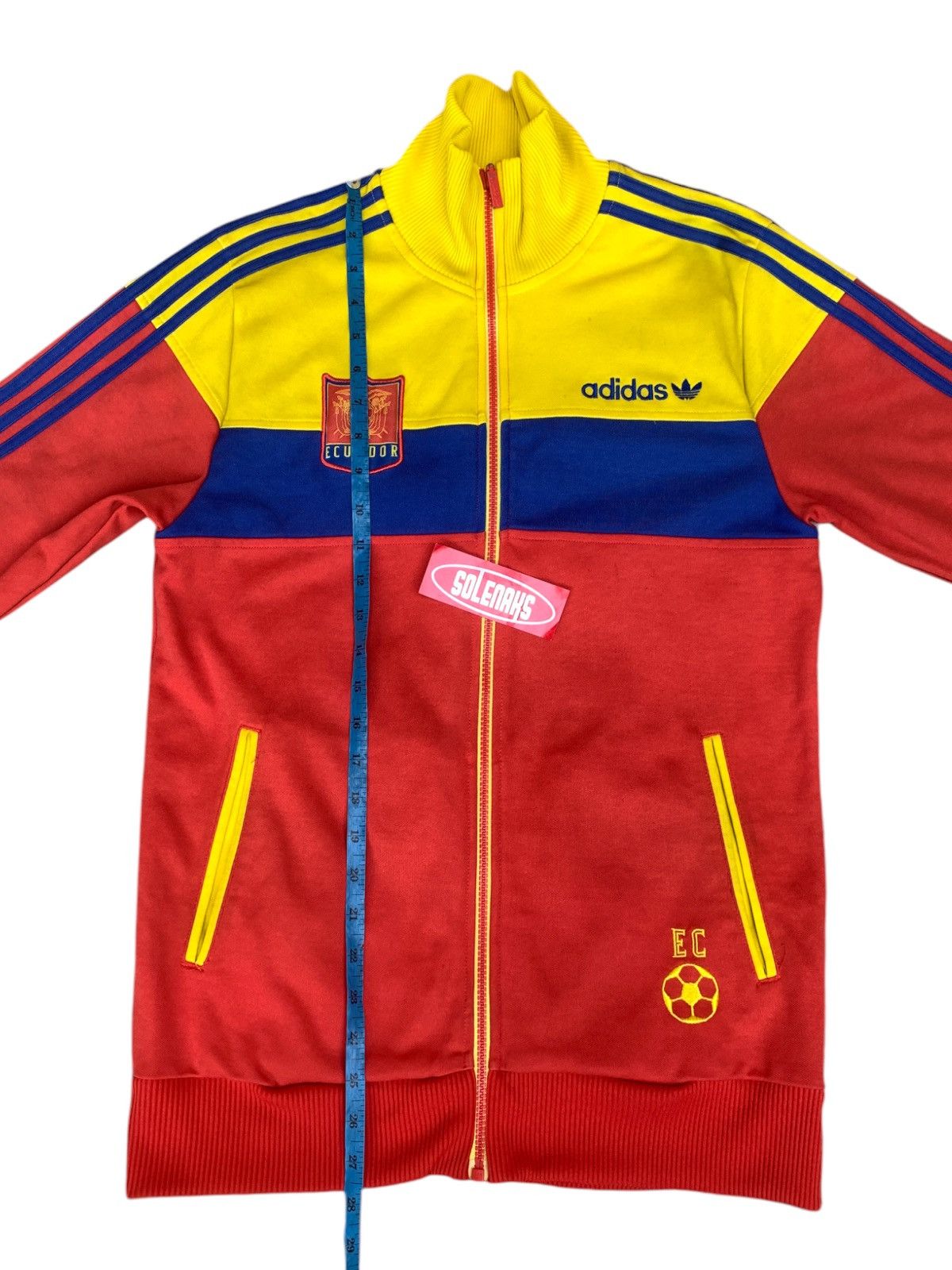 Adidas × Vintage Adidas ecuador tracktop rare Size US S / EU 44-46 / 1 - 8 Thumbnail