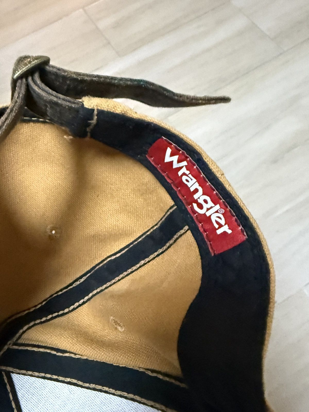 Wrangler Wrangler Cap Camel/Black Adjustable Size ONE SIZE - 5 Thumbnail