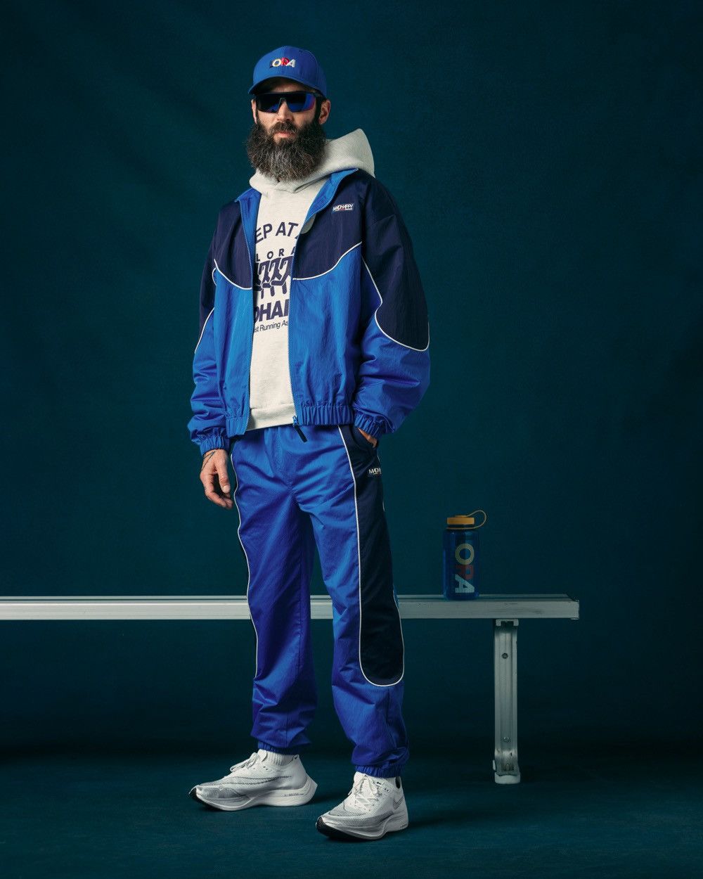 image of Madhappy Lora Tracksuit in Blue, Men's (Size XS)