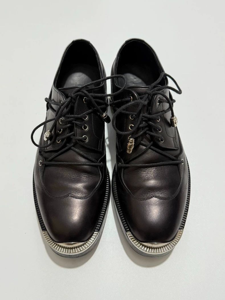Dior Dior Iron Head ' Broken Leather Shoes-2506 Size US 9.5 / EU 42-43 - 4 Thumbnail