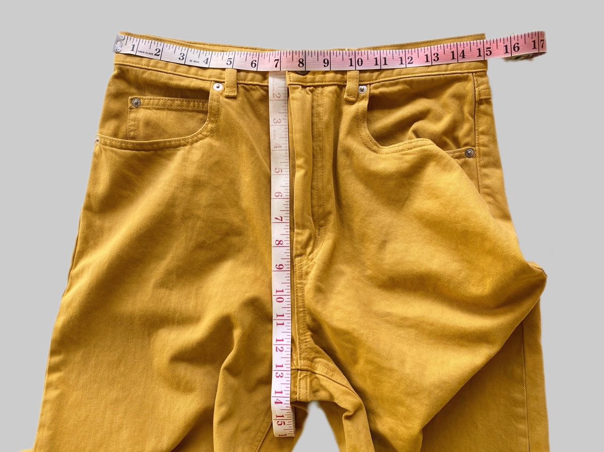 Marni × Uniqlo Marni x Uniqlo Mustard Oversized-Buggy Jeans Size 30" / US 8 / IT 44 - 7 Thumbnail