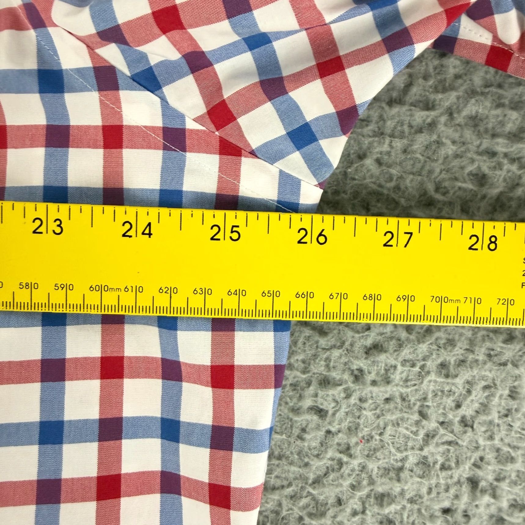 Brooks Brothers Brooks Brothers 1818 Button-Down Shirt Mens XL Red Blue Check Regent Fit LS Shirt Boys? Size US XL / EU 56 / 4 - 6 Thumbnail