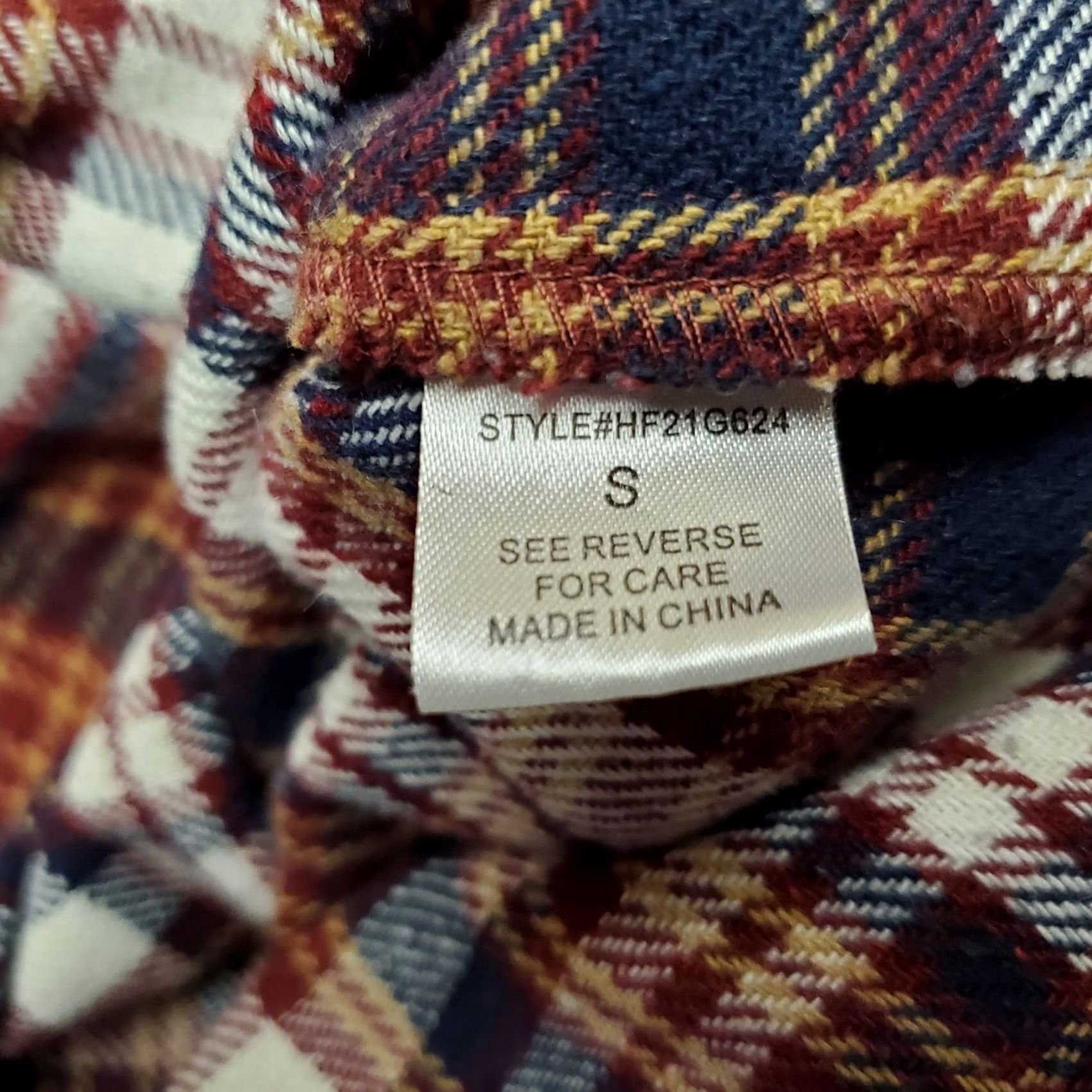 Vintage HYFVE Jacket Women S Red Blue Plaid Heavyweight Flannel Overshirt Cabin Gorp Shirt Womens Size S / US 4 / IT 40 - 5 Thumbnail
