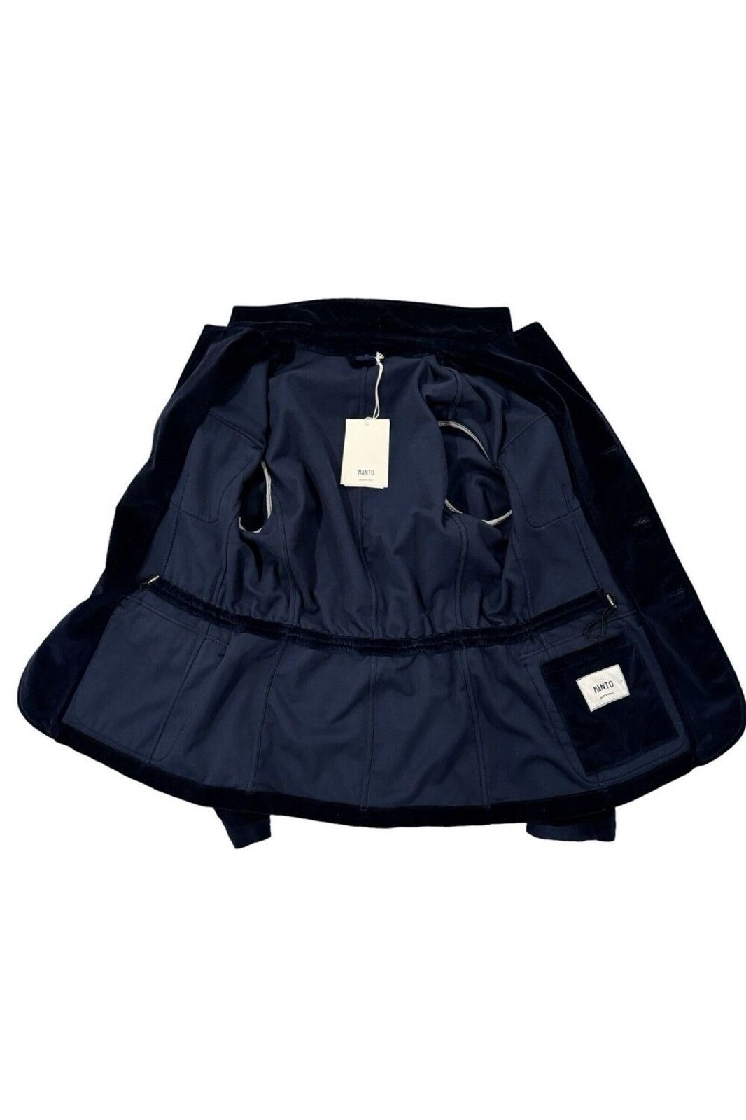 Other MANTO Men's Navy Velvet Jacket Sz 50 IT / M US - NWT - MINT Size US M / EU 48-50 / 2 - 6 Thumbnail