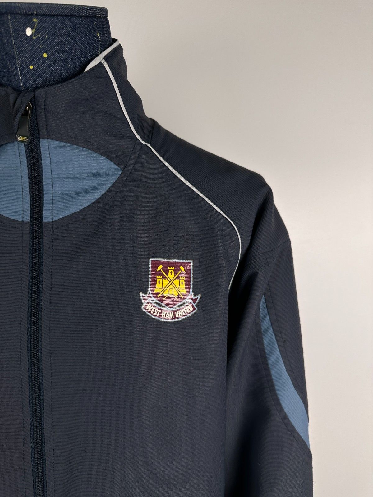 Reebok West Ham United Reebok Vintage Soccer Track Jacket Size L Size US L / EU 52-54 / 3 - 2 Thumbnail