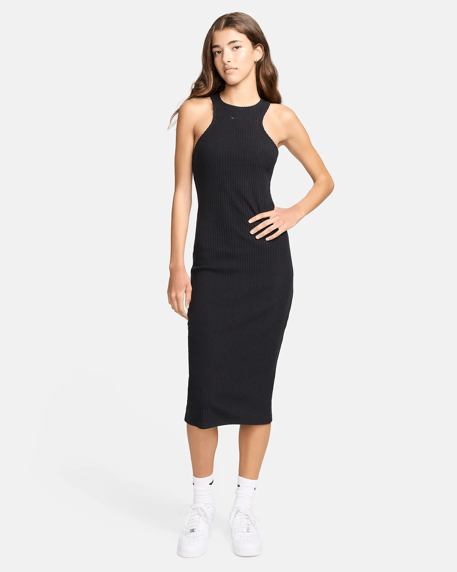 Nike Nike Sportswear Chill Rib Dress Size S / US 4 / IT 40 - 1 Thumbnail