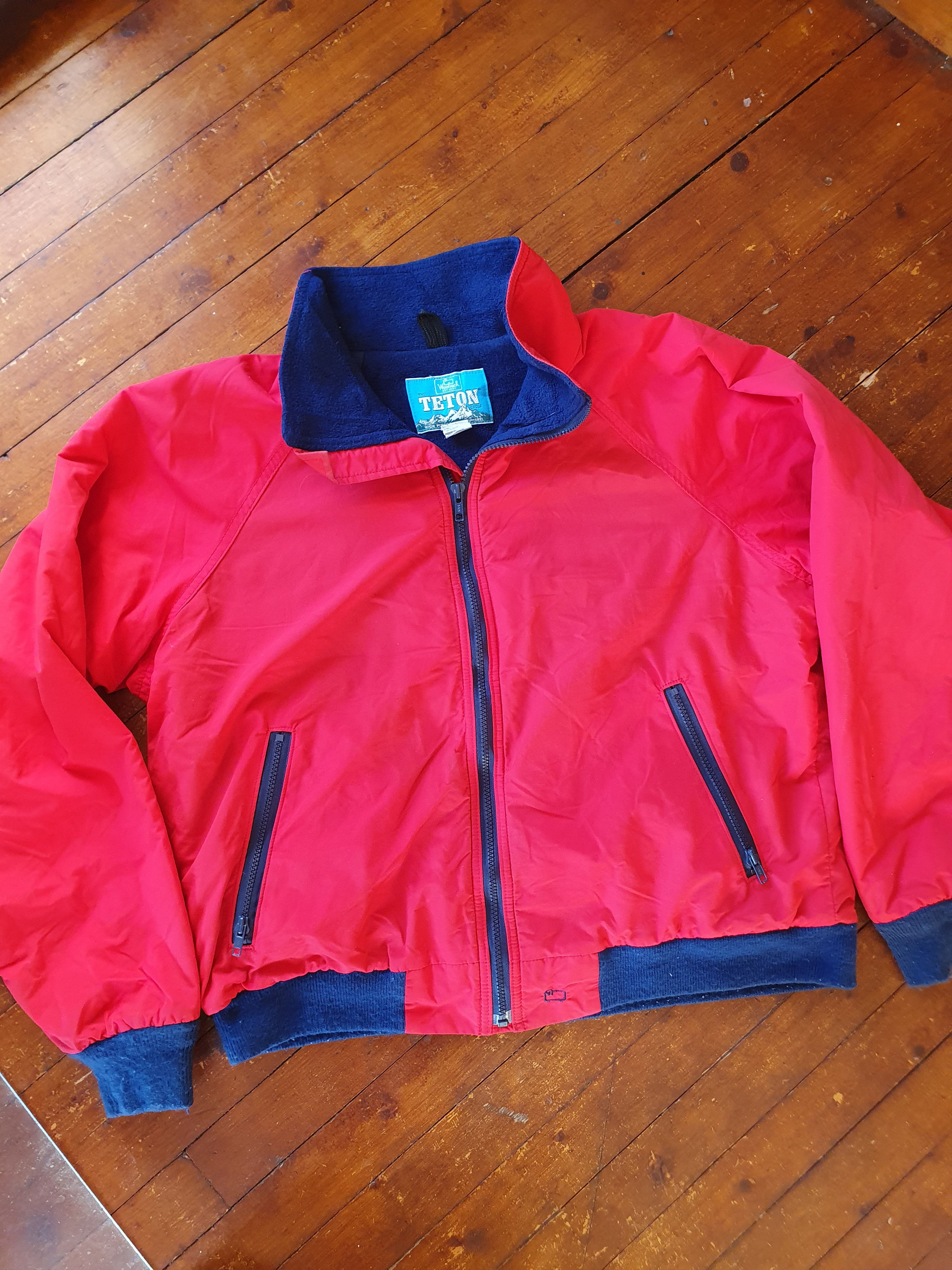 Vintage × Woolrich Woolen Mills Woolrich Teton Jacket Vintage Made in USA Fleece Lined Size US L / EU 52-54 / 3 - 6 Thumbnail