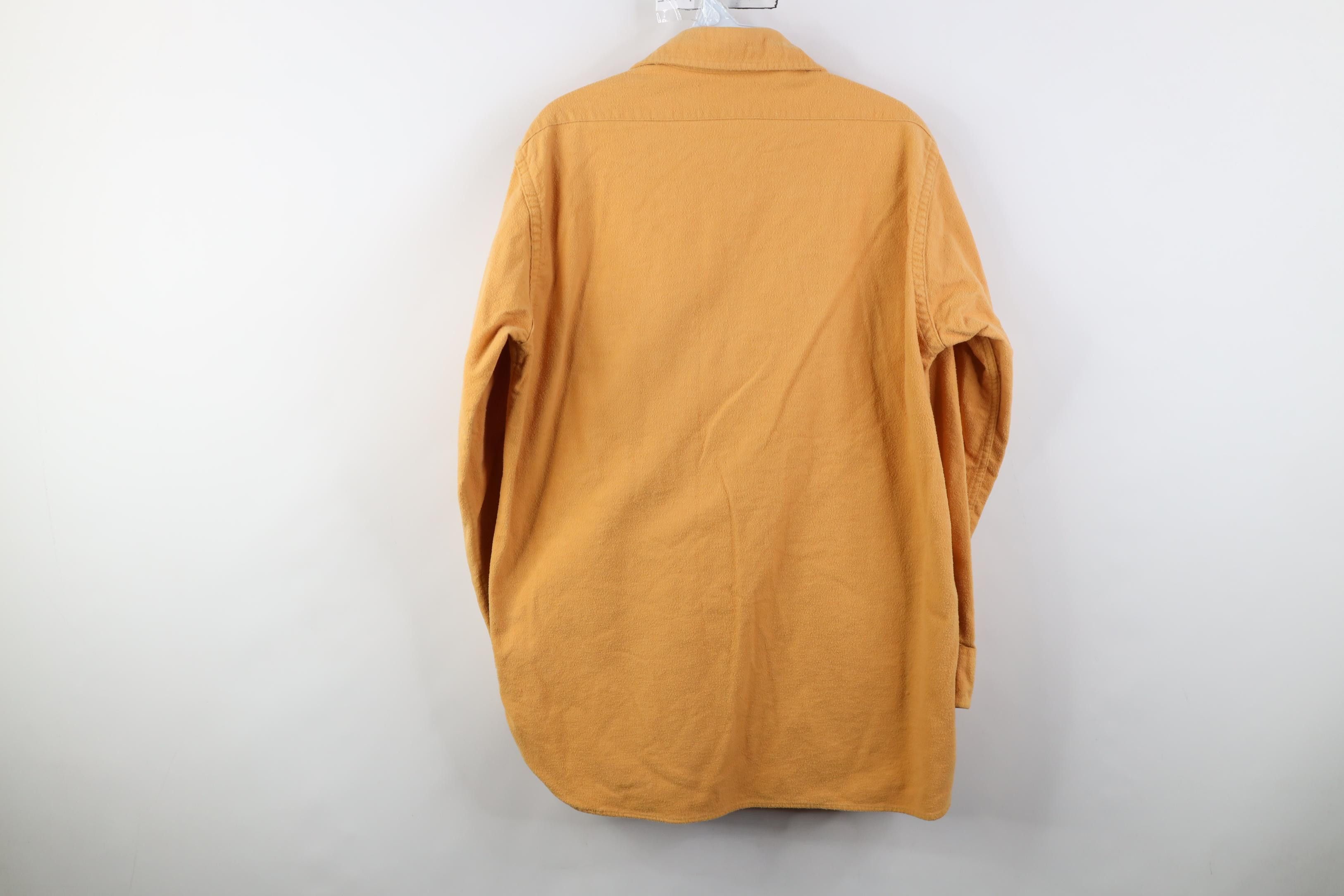 L.L. Bean Vintage 70s LL Bean Chamois Cloth Collared Button Shirt USA Size US M / EU 48-50 / 2 - 10 Thumbnail