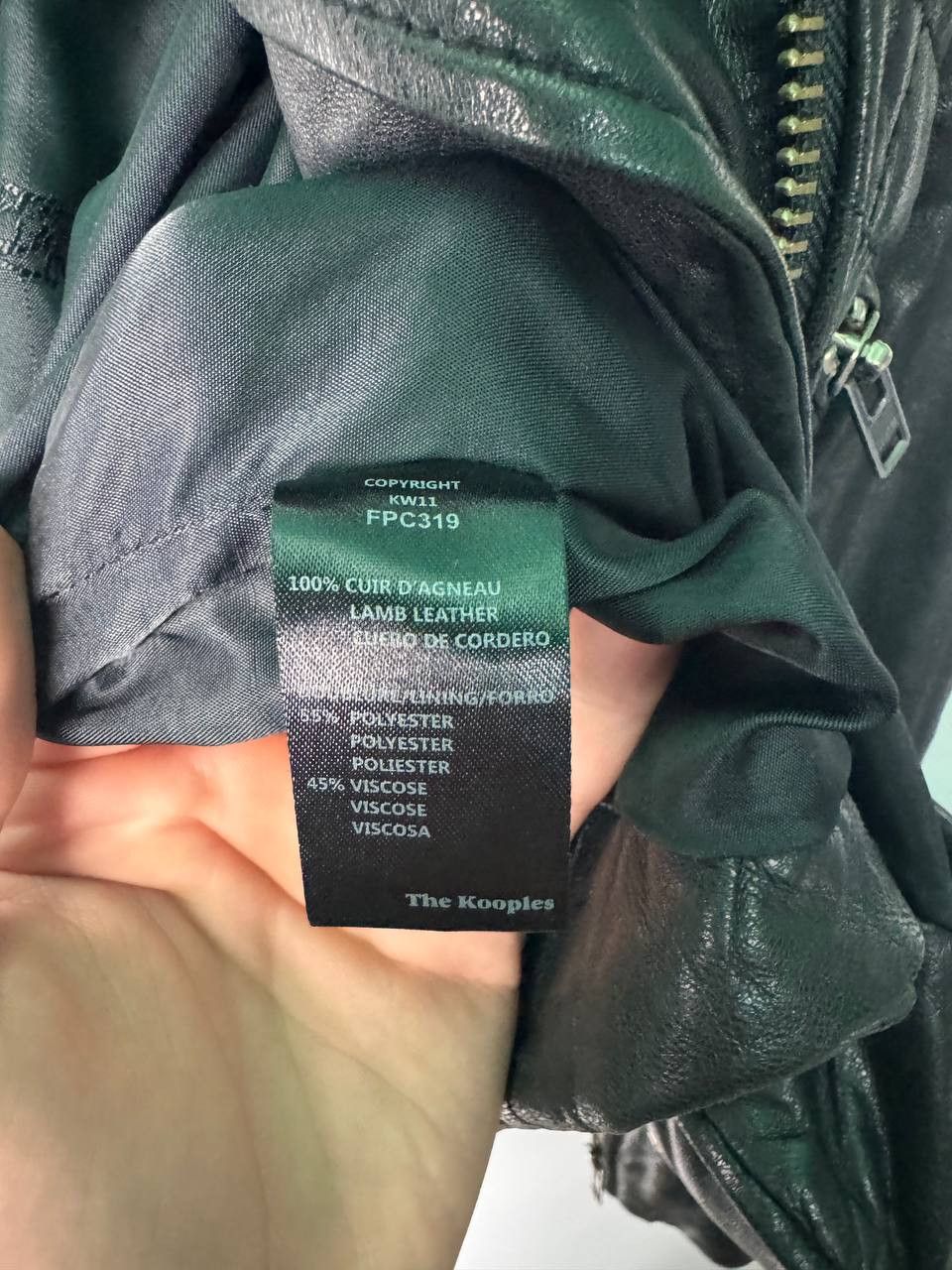 The Kooples Vintage streetwear designer The Kooples Leather Jacket Size L / US 10 / IT 46 - 7 Thumbnail
