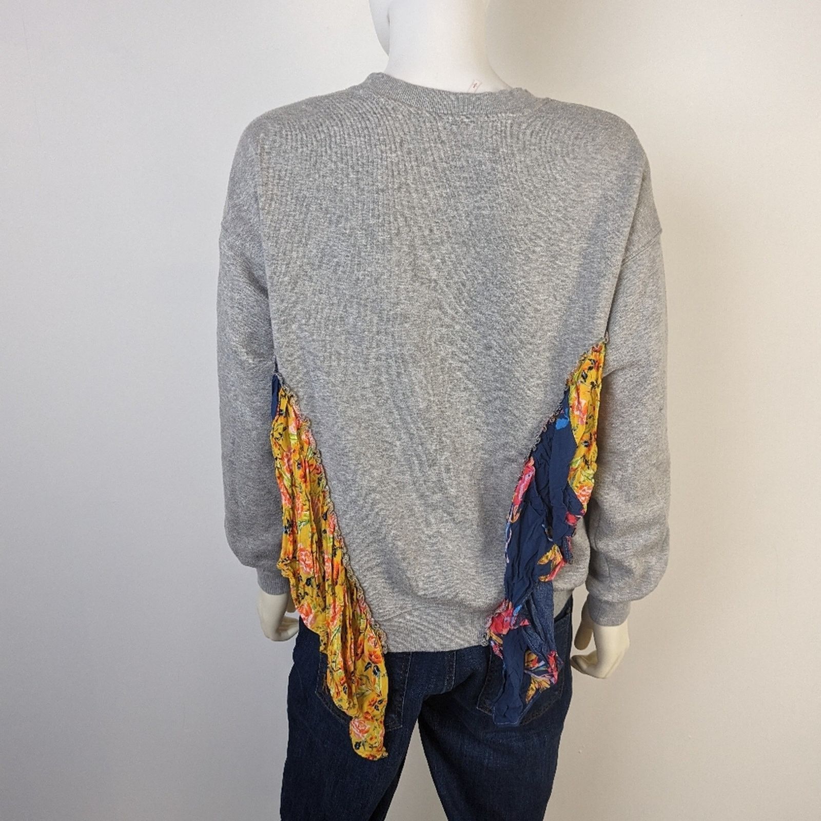 Free People Free People " She's Just Cute " Crewneck Sweater Size S / US 4 / IT 40 - 4 Thumbnail
