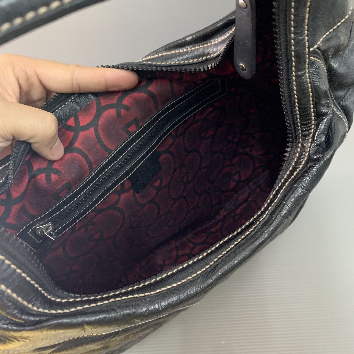 Gucci Gucci Black Hobo Bag Size ONE SIZE - 16 Thumbnail